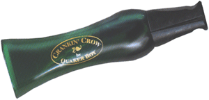 Quaker Boy QBOY Crankin' Crow Call 2613 Plastic Black Green Turkey Locator