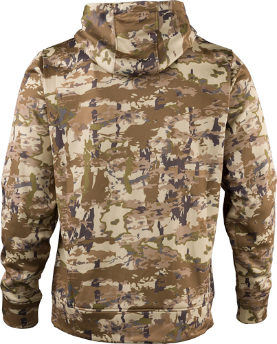 Browning Tech Hoodie LS Auric Camo Large Polyester Sweatshirt