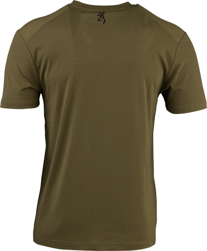 Browning Ram Camp T-Shirt Green Large
