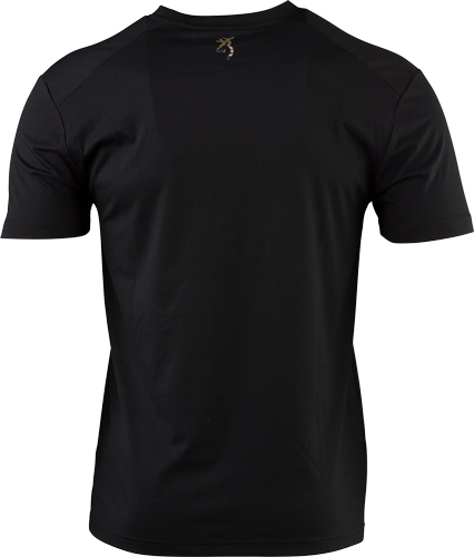 Browning Ram Camp T-Shirt - Polyester, Black, XL