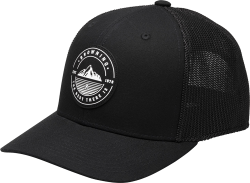 BROWNING CAP SOUTH SLOPE MESH BACK BG CIRCLE LOGO CHARCOAL