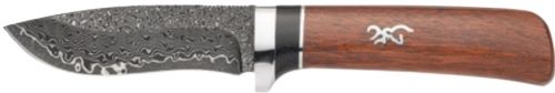 Browning Knife Stormy PASS - 3.5" Fixed Damascus Blade BOX