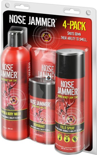 4 Pack Combo Kit Pro-Pack Field Spray/Shampoo/Wipes Md: 3281 - Nose Jammer for sale at TheGunDock
