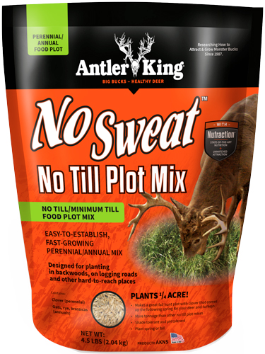 Antler King No-Sweat No-Till 1/4 Acre 4.5Lb Spring/Fall 45NS - Antler King for sale at TheGunDock