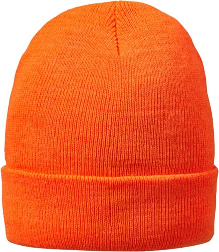 Hot Shot Basics Knit Cap Commander Blaze Orange