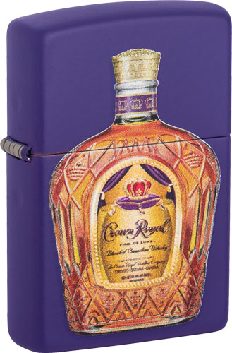 Zippo Windproof Lighter Crown - Royal & Small Pouch GIFT SET