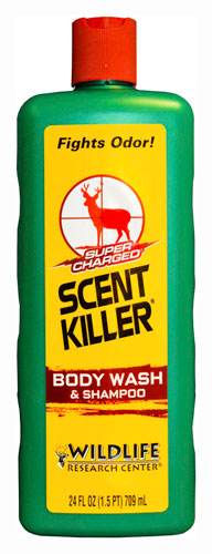 Wildlife Research 54024 Scent Killer Body Wash & Shampoo, 24oz, 4 Pack