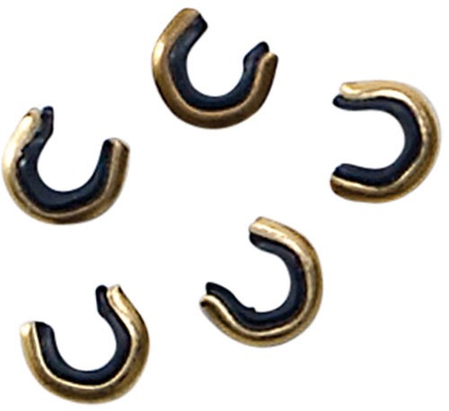 Allen Brass Nock Set 5pk - Peeps/Kissers/String Loop - 0.50x1.80x3.05