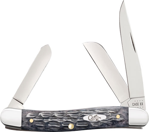 CASE KNIVES POCKET WORN GRAY BONE CRANDALL JIG MED