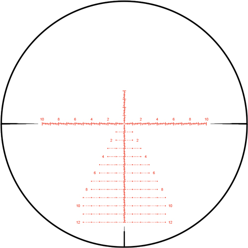 Riton 5 Conquer 4-28x56 Rifle Scope (34mm, FFP, Illuminated MOR MOA) Matte Black