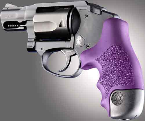Hogue S&W J Frame RB Poly Bodyguard Purple Grips