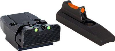 Williams Gun Sight Fire Set: Ruger Mk IIIIIIV 22/45 Lite, Black Steel, Adjustable, 1.2x4.25x7in Size
