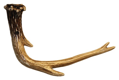 Rivers Edge 643 Antler Hand Towel Rack Hand-Painted Resin