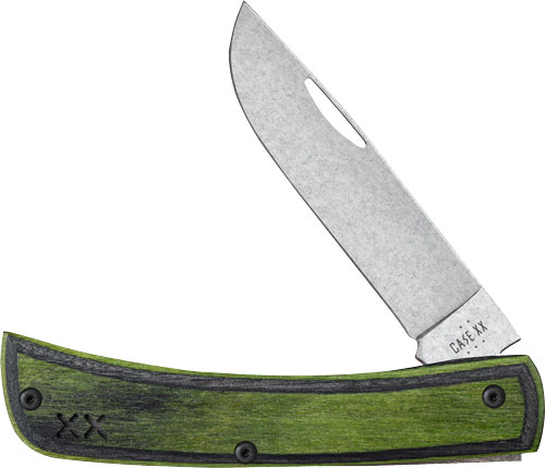CASE KNIVES CROSSROADS SERIES GREEN/BLACK LAM SOD BUSTER