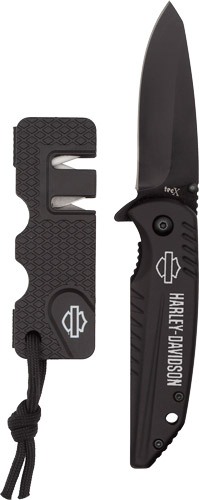 Case Knives Harley Davidson 2.9" Folder with Sharpener