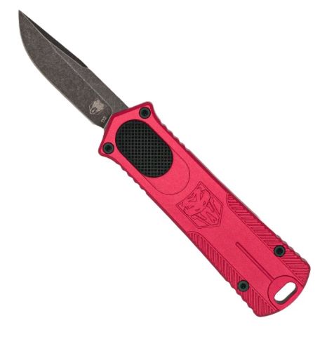 COBRATEC CALIFORNIA 952 OTF RED 1.75" D2 DP GEN - Cobratec Knives