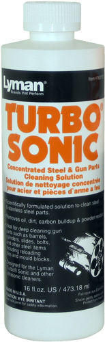 Lyman Turbo Sonic Gun Parts Cleaning Solution, 16 oz Bottle