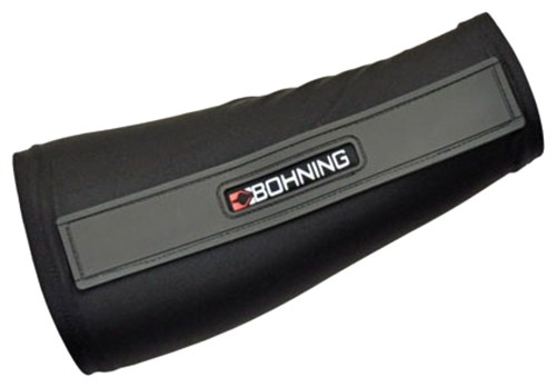 Bohning Slip-On Armguard Medium Black Compression Fit Forearm Protection