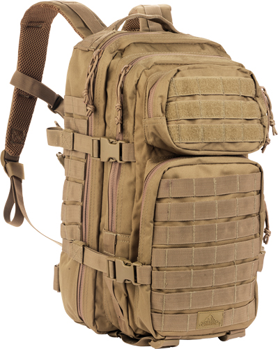 Red Rock 80126COY Assault Pack 28L Coyote with Laser-Cut MOLLE Webbing - Red Rock Gear