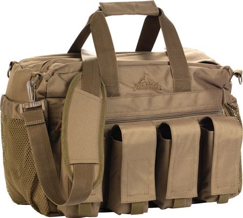 RED ROCK DELUXE RANGE BAG TAN FOLD OUT WORK/CLEANING GUN-img-0