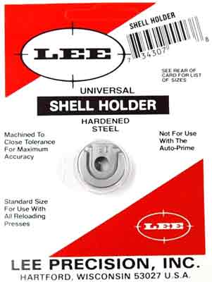 Lee Precision 90518 Shell Holder Universal #1R 38 Short & Long Colt / 38-img-0