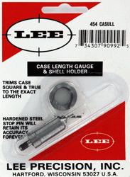 Lee .454 Casull Case Length Gauge and Shell-img-0