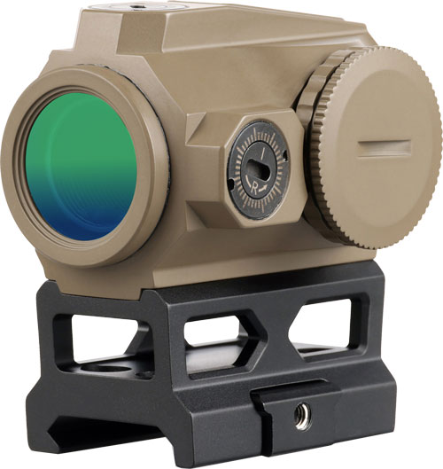 Viridian Venta 1x22 Green Dot Sight (2 MOA) FDE
