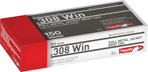 ILA 308 WIN 150GR FMJ-BT-20RD 25BX/CS Ammo