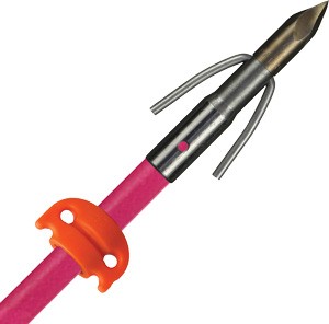 AMS A203-PNK Fiberglass Arrow Chaos Point Pink with Stainless Steel