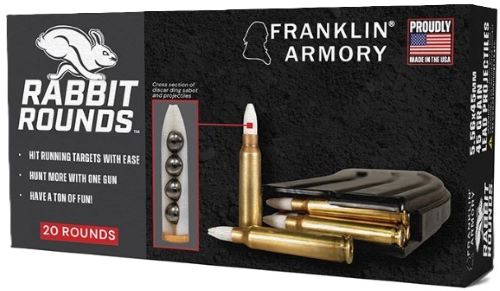 Franklin Armory Rabbit Rounds 5.56 BB Shot 20rd Box