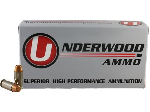 UNDERWOOD 40 SW 180GR FMJ 50RD 10BX/CS