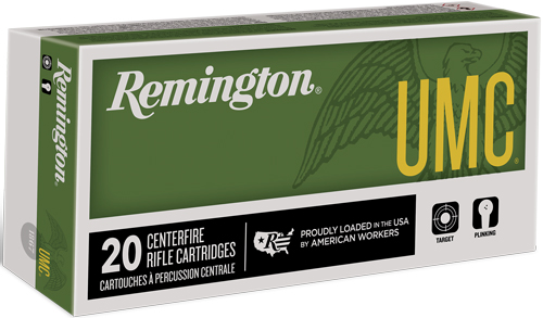 ington UMC Centerfire Rifle 450 Bushmaster 260 Gr. FMJ 20 Rd. Ammo