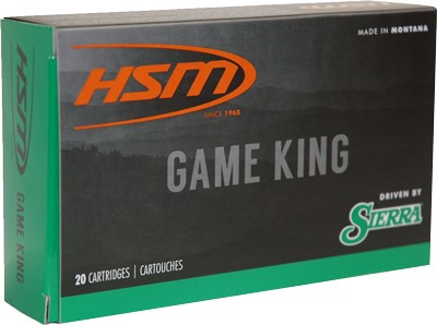 HSM 300WBY-19-N 300 WBY Magnum 200GR GameKing 20RD Ammo
