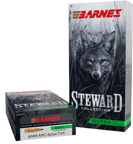 Barnes Steward 6MM ARC 80GR - Tipped Varmintking 20RD 10BX/C
