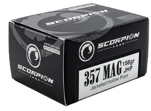 SCORPION 357 MAG 158GR JHP 20RD