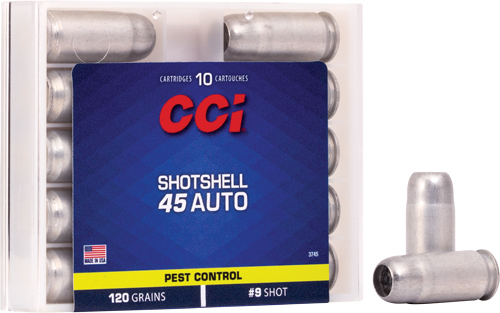 CCI 45 ACP Pest Control Shotshell 10rd