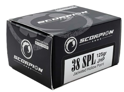 SCORPION 38SPL 125GR JHP 20RD