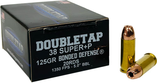 Doubletap Bonded JHP 125gr