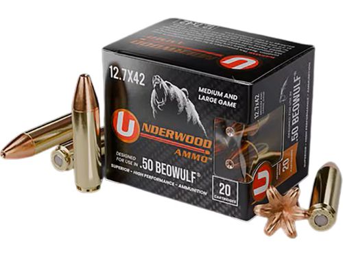 UNDERWOOD 50 BEOWULF 375GR XPB JHP 20RD 10BX/CASE
