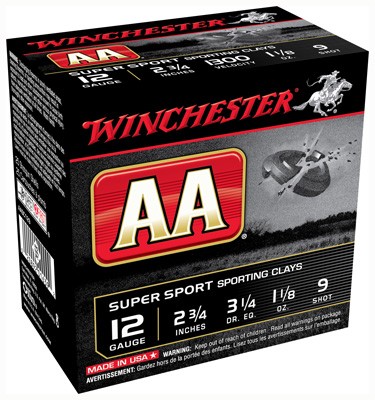 Winchester AA Super Sport 12GA 1-1/8oz #9 Shot - Reliable 250 Round Case - Image 4