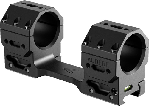 Audere AD0007A Adversus 30mm Medium Scope Mount Black 7075-T6 Aluminum
