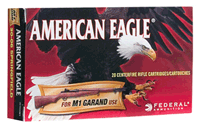 rican Eagle AE3006M1 M1 Grand Full Metal Jacket 150 Grain .30-06 Springfield 2740 Fps Ammo