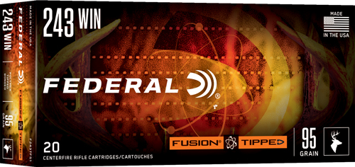 Federal Fusion .243 Winchester 95-Grain Ammunition