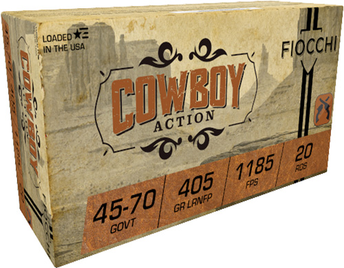 cchi Cowboy Action Centerfire Rifle 45-70 Govt. 405 Gr. LRNFP 20 Rd. Ammo