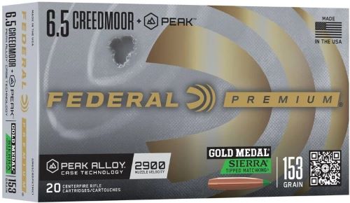 FEDERAL PEAK 6.5 CM 153GR