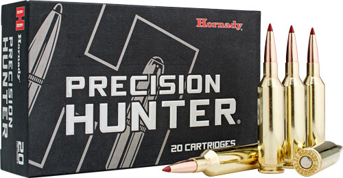 Hornady 83412 Precision Hunter 22 Creedmoor 80gr ELD-X 20 Rounds - Hornady - EXTREMELY LOW DRAG-EXPANDING for sale at TheGunDock