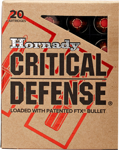 Hornady Critical Defense .45 ACP FTX 185 gr Handgun Ammo