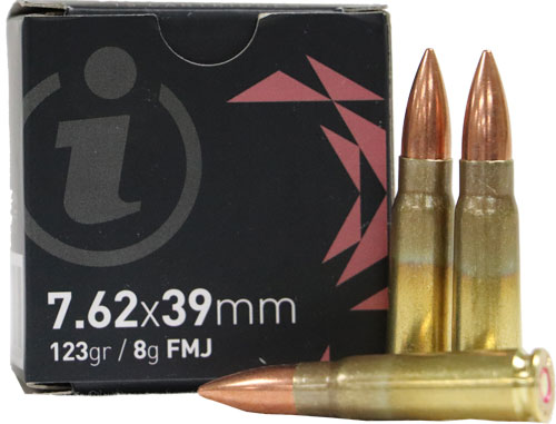 Ammo Inc Igman M67 7.62x39mm 123gr FMJ 2460fps 15 Rounds/Box - Igman - Best Price $8.99