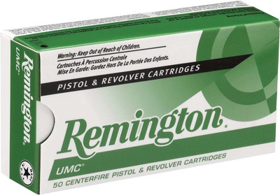 REMINGTON UMC 25 ACP 50GR FMJ-RN 50RD 10BX/CS INGTON UMC 25 ACP 50GR FMJ-RN 50RD 10BX/CS Ammo