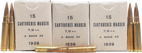 GREEK AMMO 8MM MAUSER 198GR FMJ 945RD CS SURPLUS